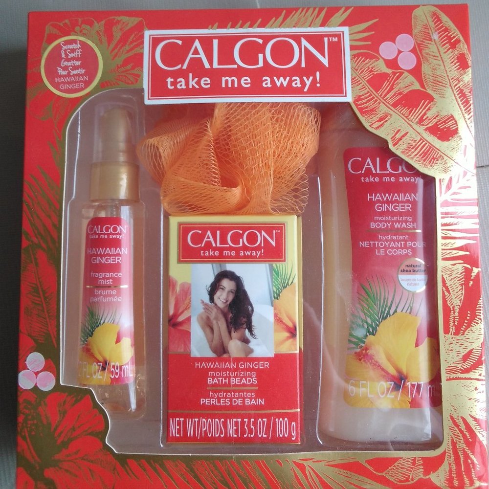 Calgon Hawaiian Ginger Bath Gift Set
